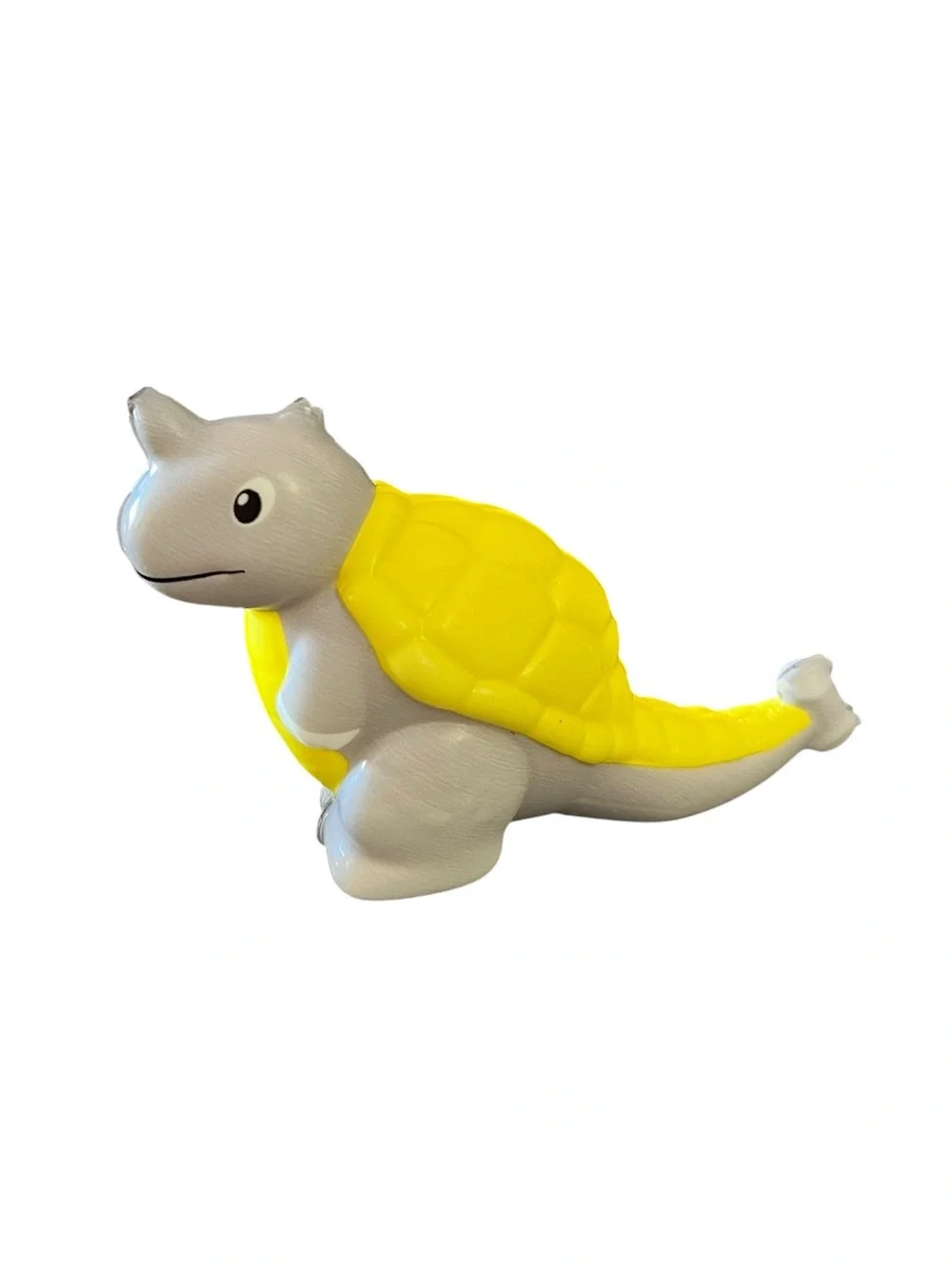 Gray Yellow Dinosaur Stegosaurus Squishy Toy Trending Best Seller Stress Relief